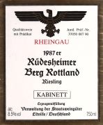 Statsweingüter_Rüdesheimer Berg Rottland_kab 1987